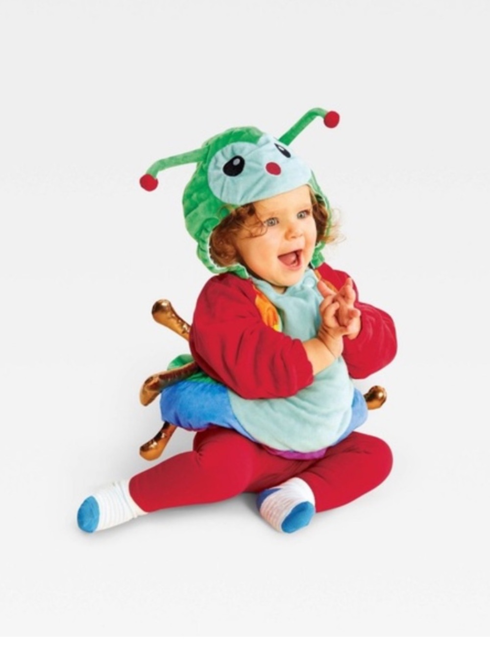 HYDE & EEK Infant caterpillar Halloween costume size various